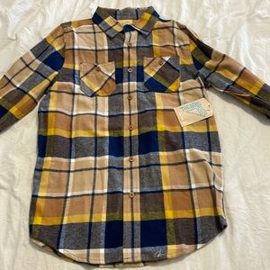 Boys flannel shirt size 10-12